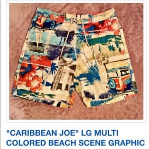 Caribbean Joe swimming trunks! Size large